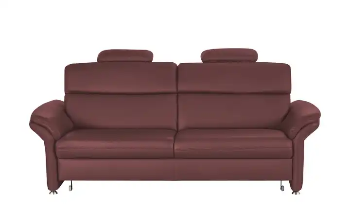 Kollektion Kraft Einzelsofa Leder Manon 3 Erweiterte Funktion Beere