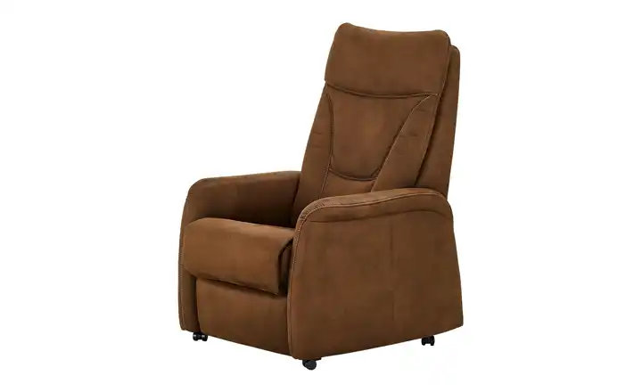 Hukla Fernsehsessel Mikrofaser Braun