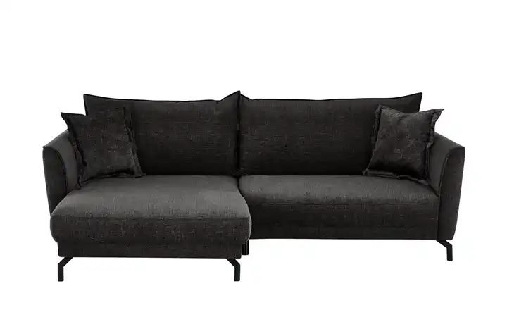 bobb Ecksofa Yolanda links Webstoff Anthrazit
