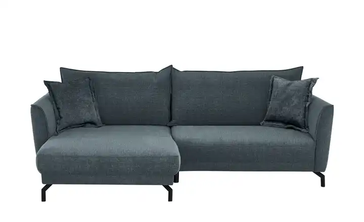 bobb Ecksofa Yolanda links Webstoff Taubengrau