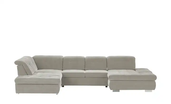 Kollektion Kraft Wohnlandschaft mit verschiedenen Funktionen Spencer Hellgrau links Grundfunktion