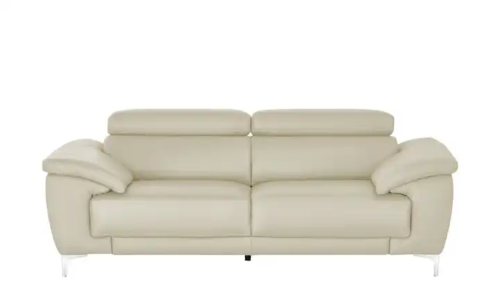 Max Schelling Einzelsofa aus Echtleder Vita 2,5 Beige