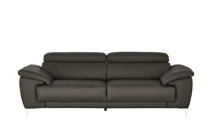 Max Schelling Einzelsofa aus Echtleder Vita 3 Dunkelbraun