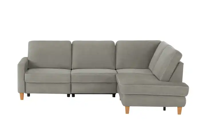 Max Schelling Ecksofa Maximum Plus rechts Erweiterte Funktion eckig Grau
