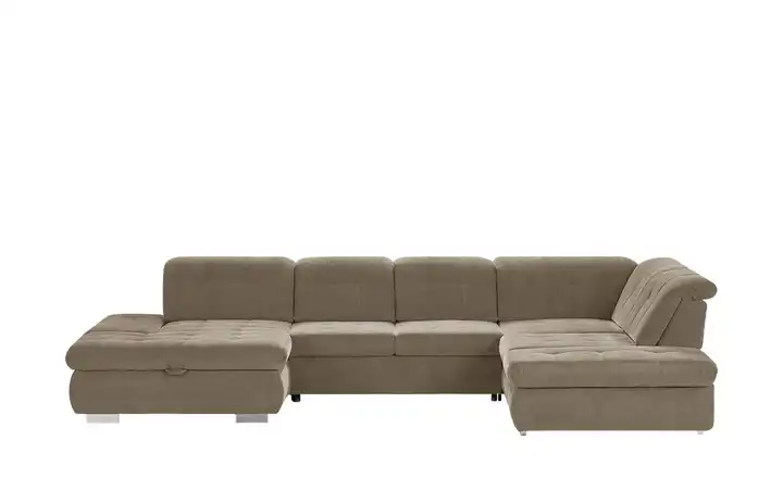 Kollektion Kraft Wohnlandschaft mit verschiedenen Funktionen Spencer Hellbraun rechts Erweiterte Funktion