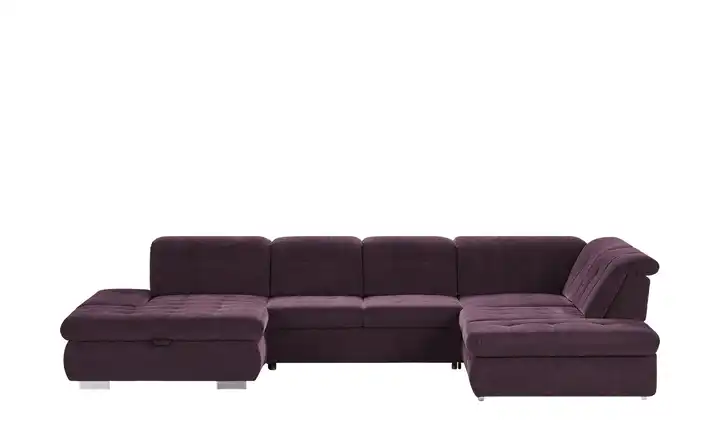 Kollektion Kraft Wohnlandschaft mit verschiedenen Funktionen Spencer Lila/Violett rechts Erweiterte Funktion