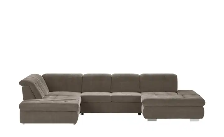 Kollektion Kraft Wohnlandschaft mit verschiedenen Funktionen Spencer Braun links Grundfunktion