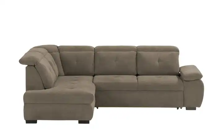 smart Ecksofa Schlamm links