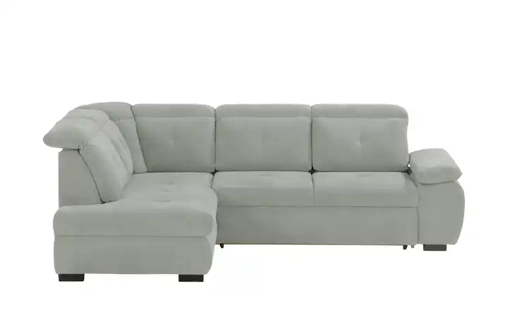 smart Ecksofa Hellgrau links