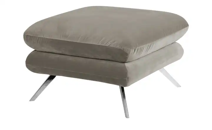 Jette Home Hocker Caldara Silbergrau