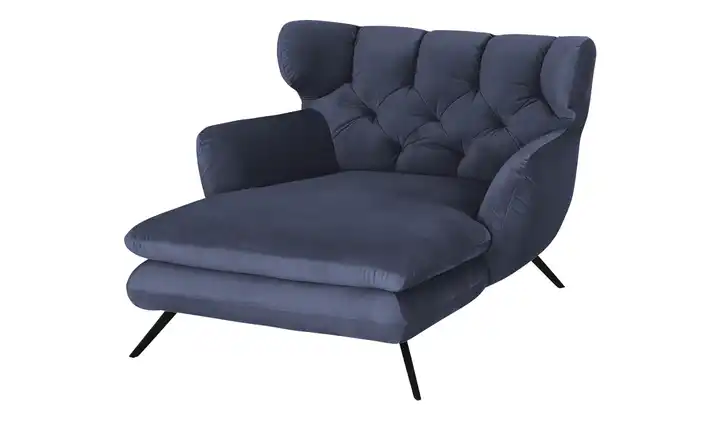 Jette Home Longseat-Sessel Samt Caldara Dunkelblau