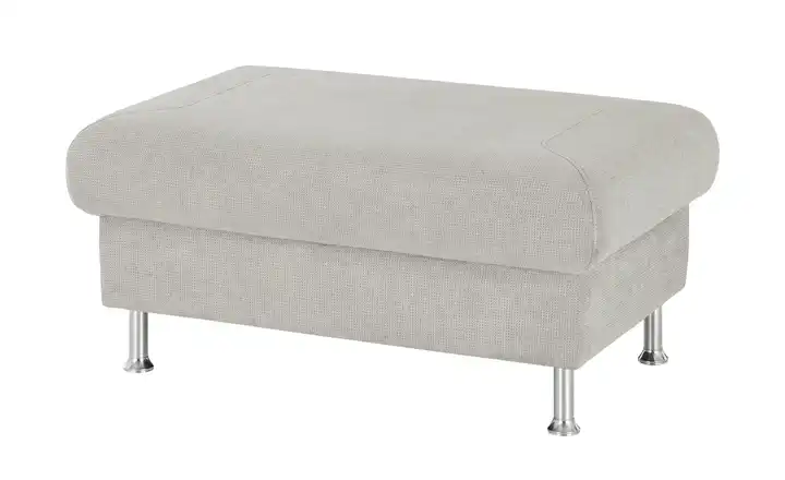 Diva Einzelhocker Silbergrau