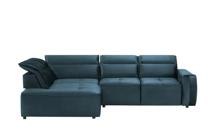 Twist Ecksofa Colombo Dunkelblau links Erweiterte Funktion