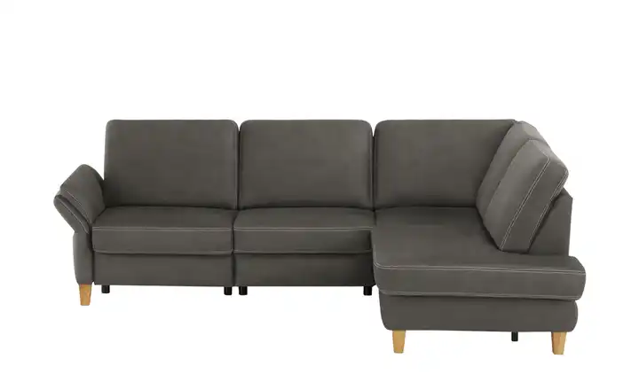 Max Schelling Ecksofa Maximum Plus Anthrazit rechts Erweiterte Funktion eckig