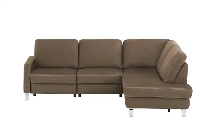Max Schelling Ecksofa Maximum Plus rechts Erweiterte Funktion Winkel Schokoladenbraun