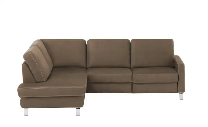 Max Schelling Ecksofa Maximum Plus links ohne Winkel Schokoladenbraun