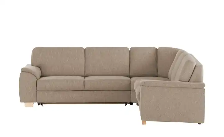 smart Ecksofa Valencia Moccabraun Armlehne A5 rechts Erweiterte Funktion