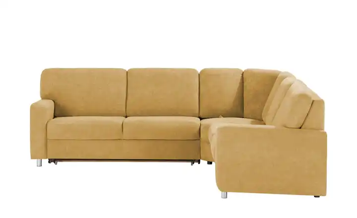 smart Ecksofa Valencia Gelb Armlehne A1 rechts Erweiterte Funktion