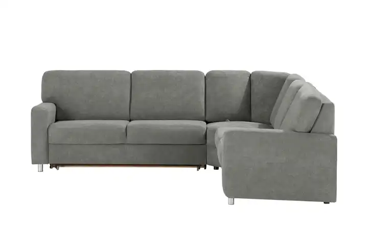 smart Ecksofa Valencia Hellgrau Armlehne A1 rechts Erweiterte Funktion