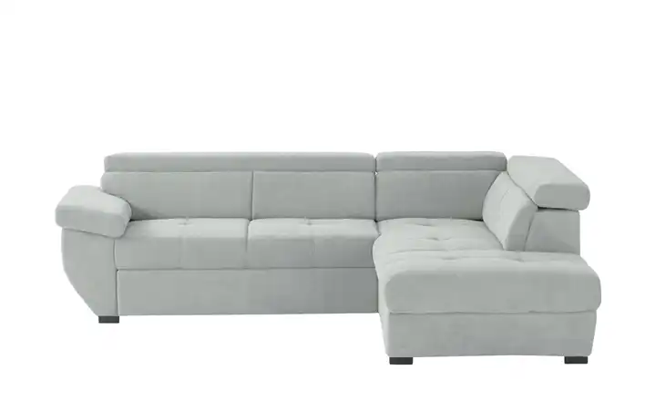 Primo Ecksofa Formula Hellgrau rechts Grundfunktion