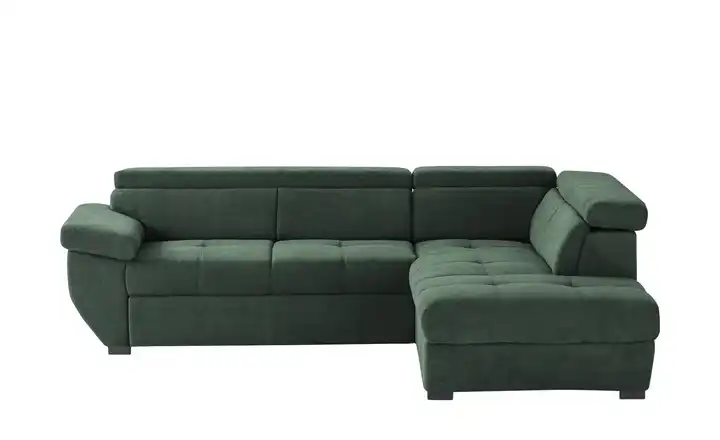 Primo Ecksofa Formula Dunkelgrün rechts Grundfunktion