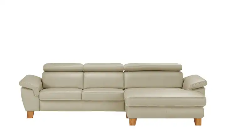 Gray & Jones Leder-Ecksofa  Indra