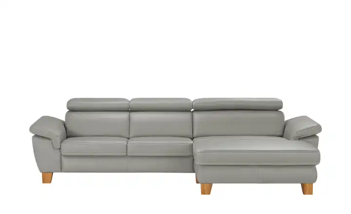  Leder-Ecksofa  Indra