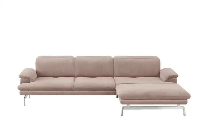 JOOP! Ecksofa Velours Studio 8153 Hellrosa rechts