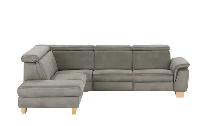 Kollektion Kraft Ecksofa Beata Grau links ohne