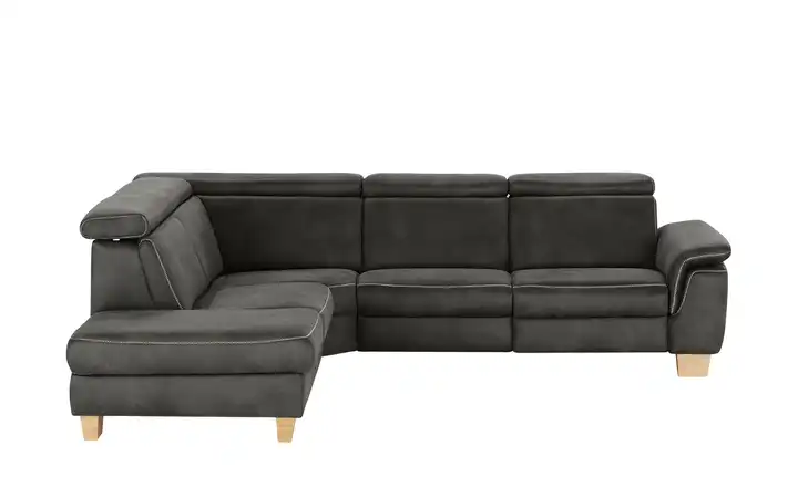 Kollektion Kraft Ecksofa Beata Anthrazit links ohne