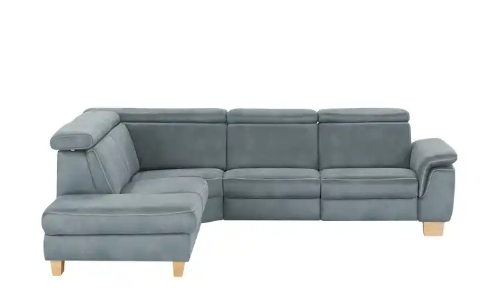 Kollektion Kraft Ecksofa Beata Rauchblau links ohne
