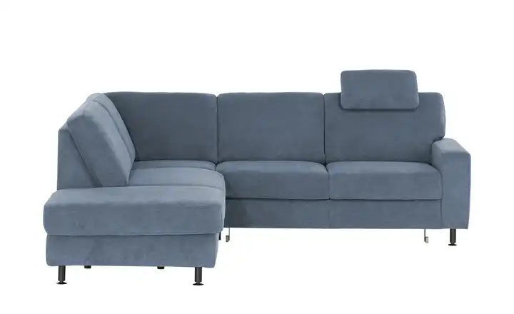Kollektion Kraft Ecksofa Jana Dunkelblau links Erweiterte Funktion