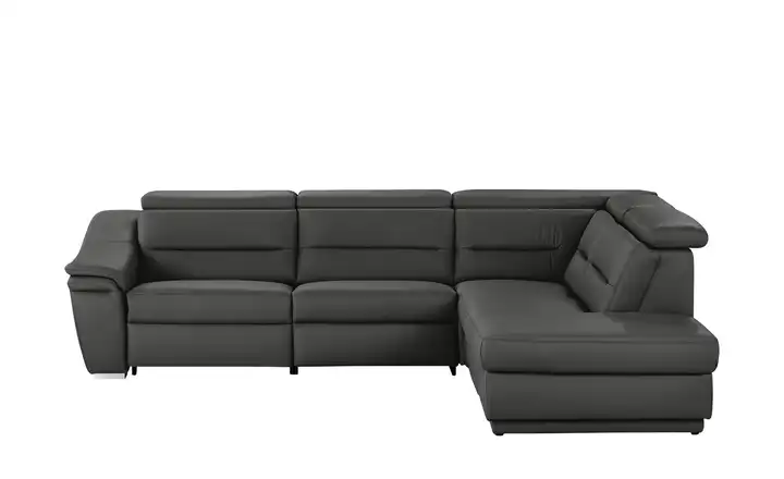 Kollektion Kraft Ecksofa Ivonne Schwarz rechts Erweiterte Funktion
