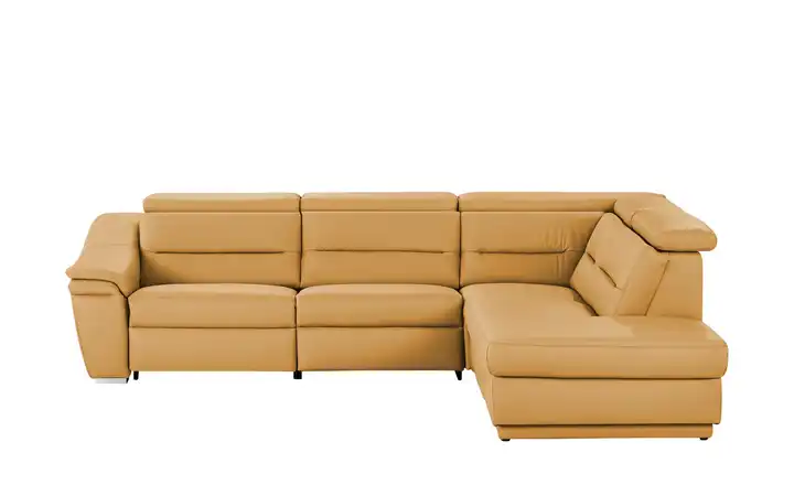 Kollektion Kraft Ecksofa Ivonne Curry rechts Erweiterte Funktion