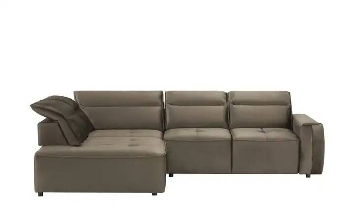 Twist Ecksofa Colombo Schlamm links Grundfunktion