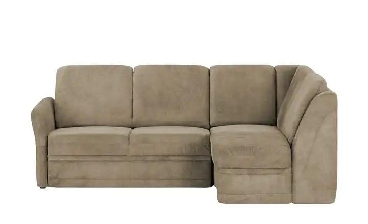 Polstermöbel Oelsa Ecksofa Luna Schlamm rechts Grundfunktion