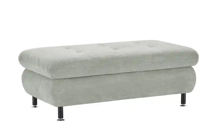 Kollektion Kraft XXL-Hocker Silbergrau