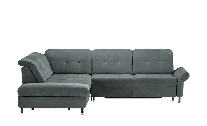 Kollektion Kraft Ecksofa Denimblau links Erweiterte Funktion