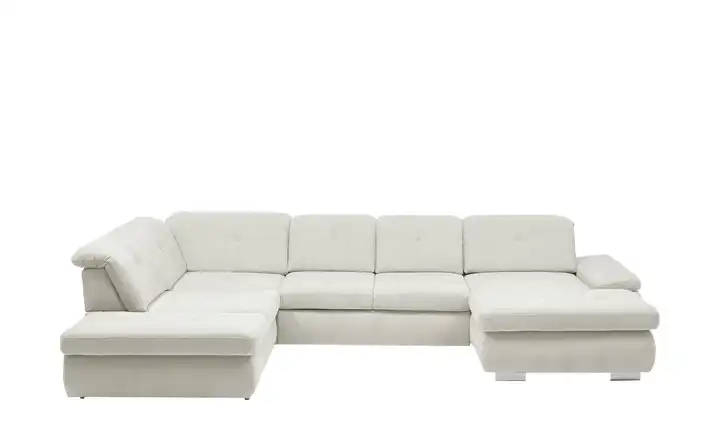 Kollektion Kraft Wohnlandschaft Flachgewebe Affair links Erweiterte Funktion Creme
