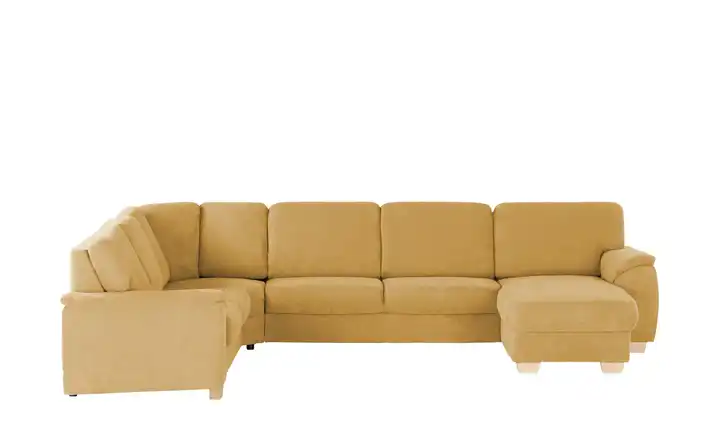 smart Wohnlandschaft Valencia Gelb Armlehne A5 links ohne