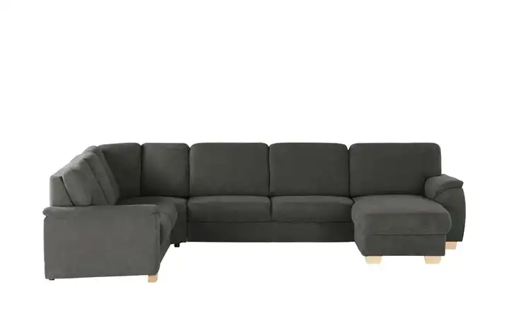 smart Wohnlandschaft Valencia Anthrazit Armlehne A5 links ohne