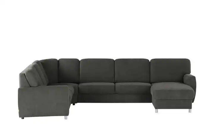 smart Wohnlandschaft Valencia Anthrazit Armlehne A4 links ohne