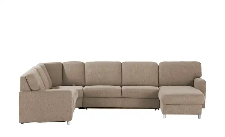 smart Wohnlandschaft Valencia Moccabraun Armlehne A1 links Erweiterte Funktion