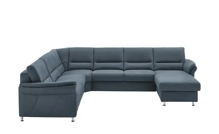 Kollektion Kraft Wohnlandschaft mit Boxspringpolsterung Donald Denimblau links ohne