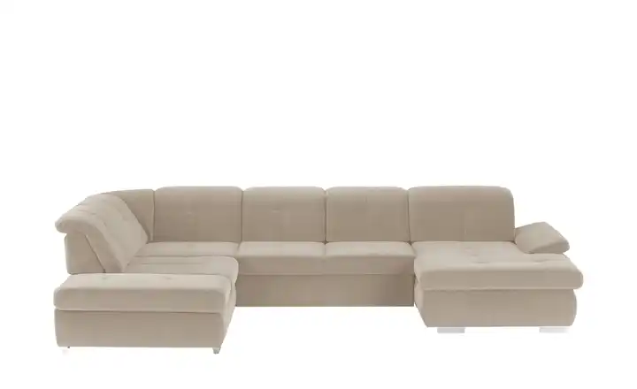 Kollektion Kraft Wohnlandschaft Mikrofaser Beige links Grundfunktion