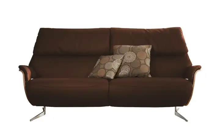 himolla Ledersofa 3 Rotbraun