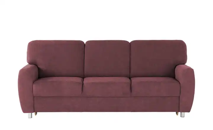 smart Sofa Bordeauxrot 3 Armlehne A4