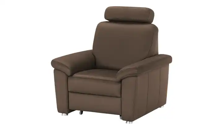 Kollektion Kraft Sessel Mikrofaser Rita Dunkelbraun