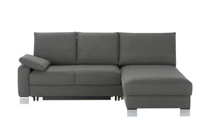 Ecksofa Grau rechts