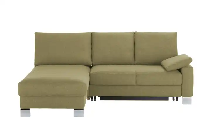 Ecksofa Grün links